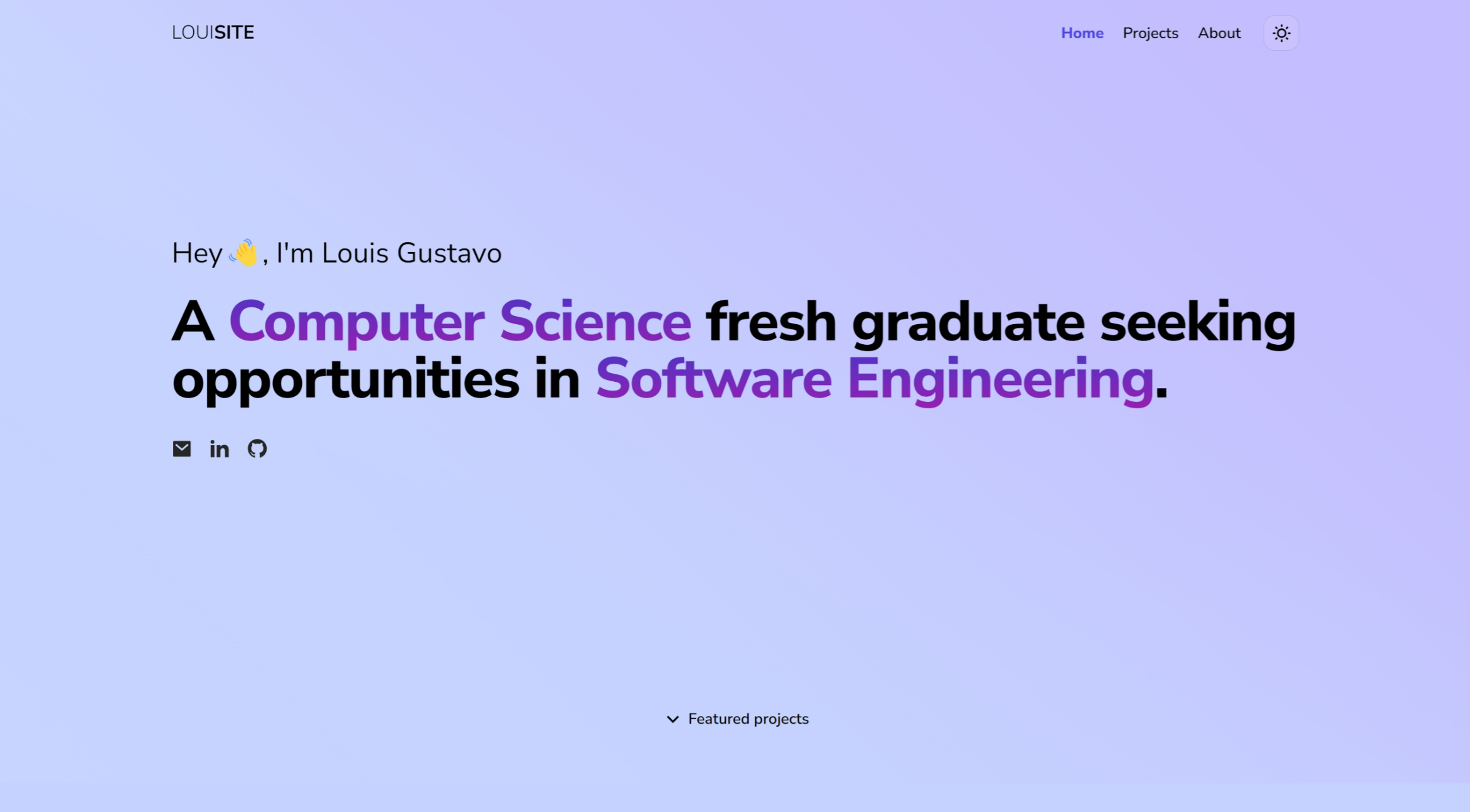 Gradient-highlighted Computer Science and Software Engineering text